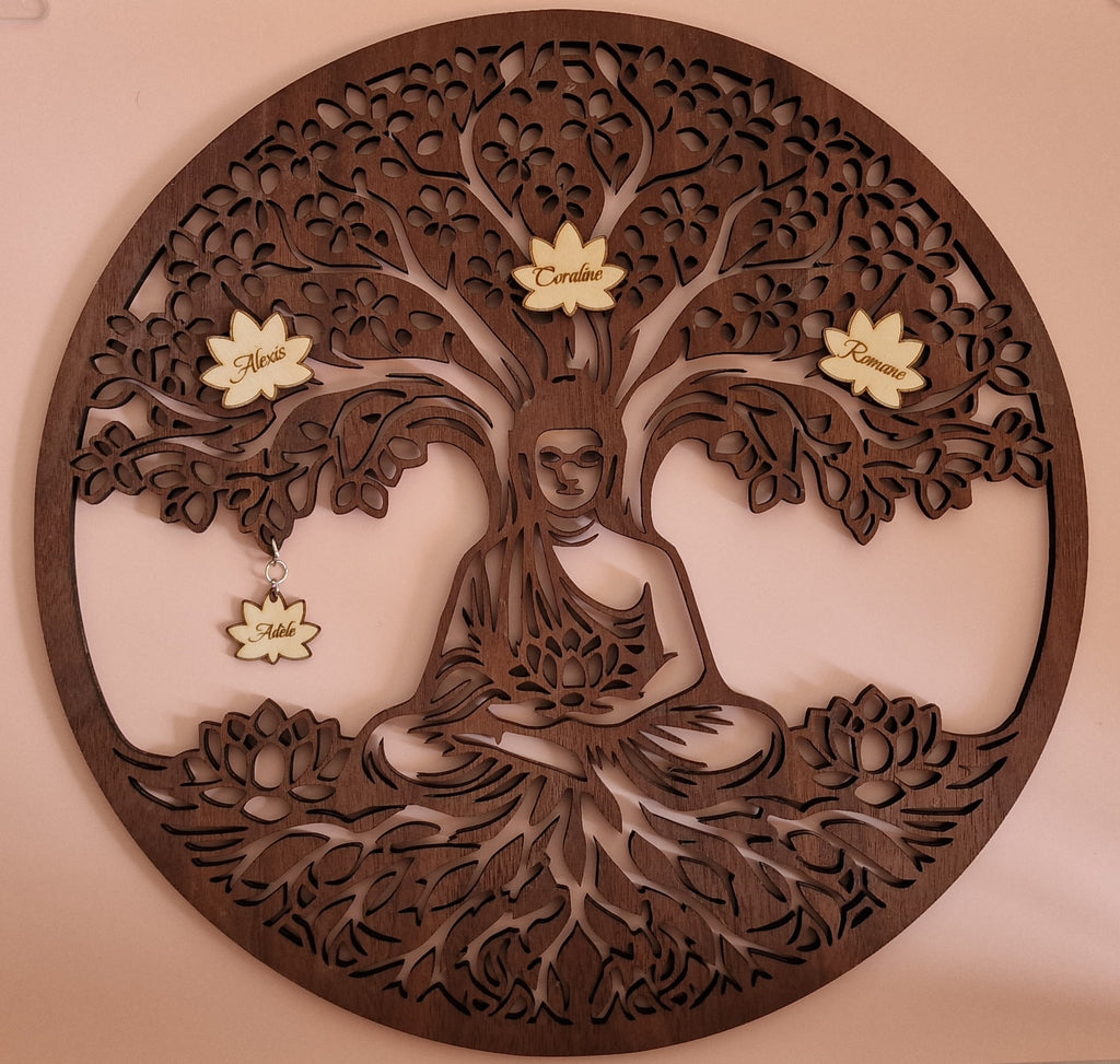 Arbre de Vie Décoratif Personnalisé – 25 cm