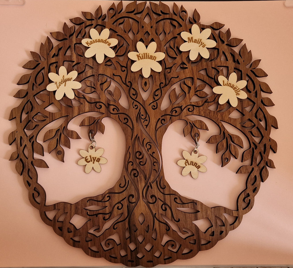Arbre de Vie Décoratif Personnalisé – 25 cm
