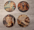 Dessous de Verres en Bois Personnalisés par Sublimation - lot de 4