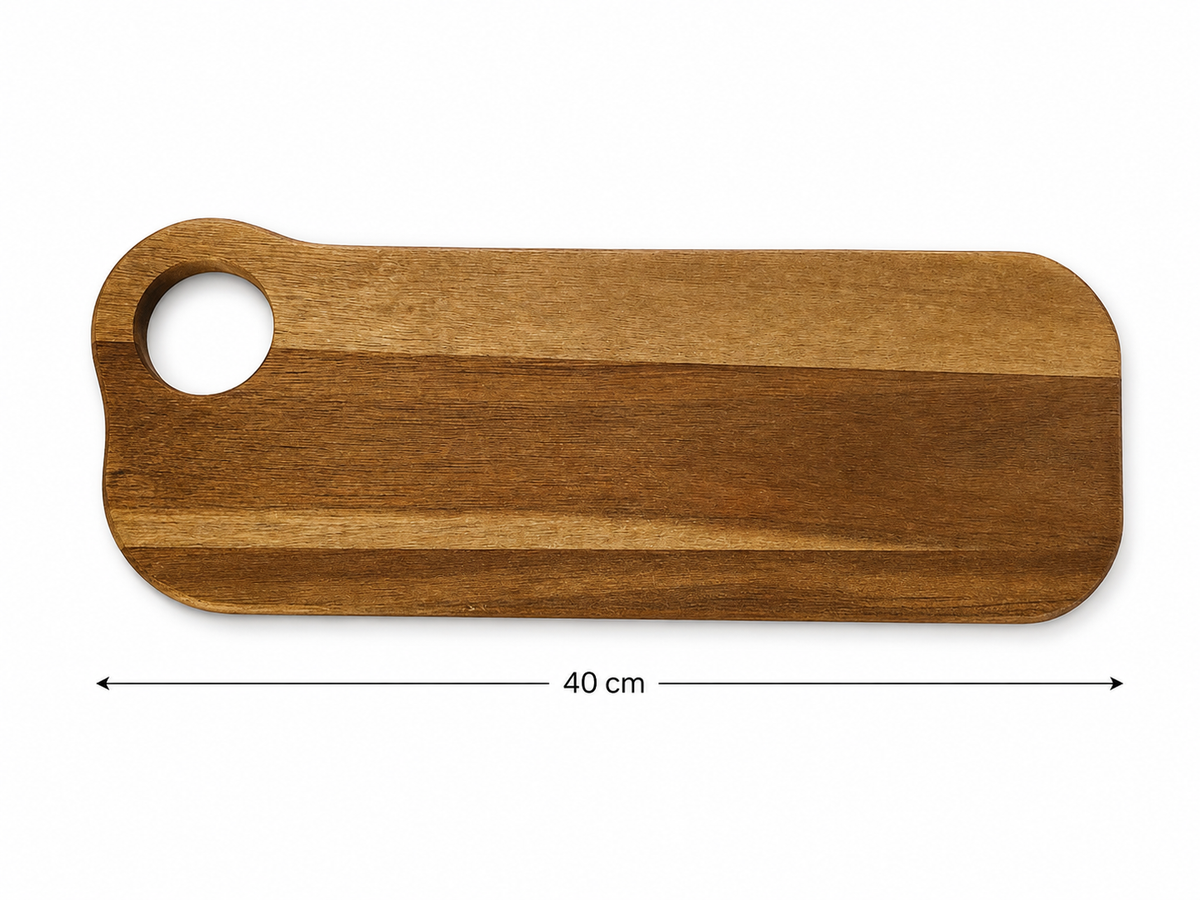 Planche à Découper en Bois Gravée au Laser
