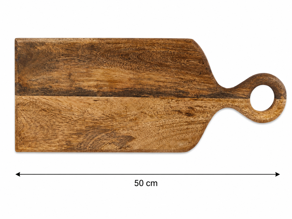 Planche à Découper en Bois Gravée au Laser