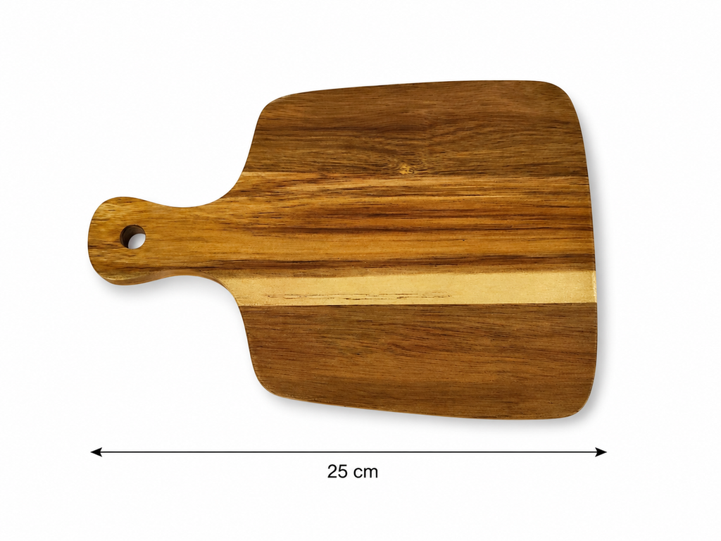 Planche à Découper en Bois Gravée au Laser